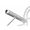 Set of 5 Crowd Control Barriers - 2,3 m - Economy 10 kg - galvanized