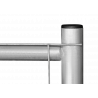 Stavební plot 11 kg poloviční výšky 3,5 x 1,2 m tloušťka drátu 3,2 x 3,2 mm