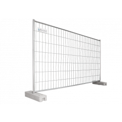 BAUZAUNWELT 10 kg 3,5 x 2,0 m Mobilzaun eco - Draht 3,0 x 2,5 mm