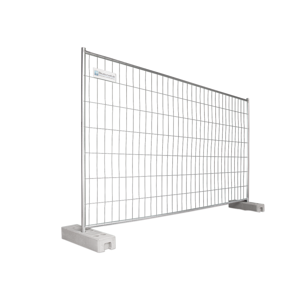 BAUZAUNWELT 10 kg 3,5 x 2,0 m Mobilzaun eco - Draht 3,0 x 2,5 mm