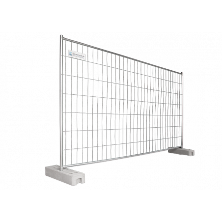 BAUZAUNWELT 10 kg 3,5 x 2,0 m Mobilzaun eco - Draht 3,0 x 2,5 mm