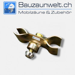 Bauzaun Sicherheitsschelle mit Kranz