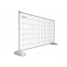 Bauzaun 11 kg EUTOP Economy Drahtstärke 3,2 x 2,2 mm verzinkt
